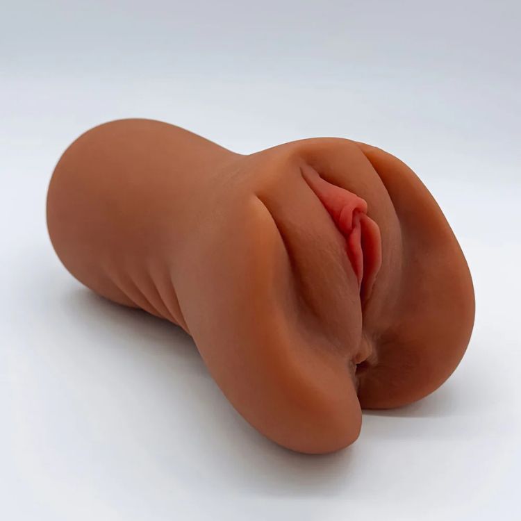 2in1 Realistic Masturbator Pocket Pussy for Men with Double Hole