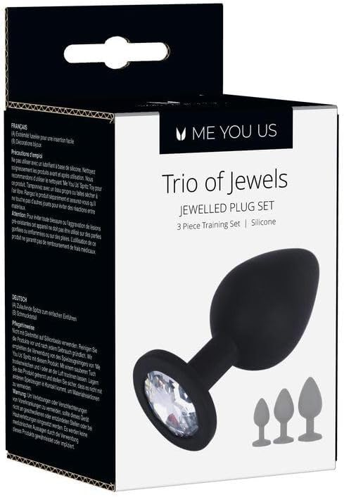 Love Silicone Round Design Plug Butt Plug   Bead Set Silicone Plug 1 piece (Pink)(Black)