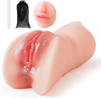 3-in-1 (Vagina + Ass + Mouth) Realistic 3D Masturbator