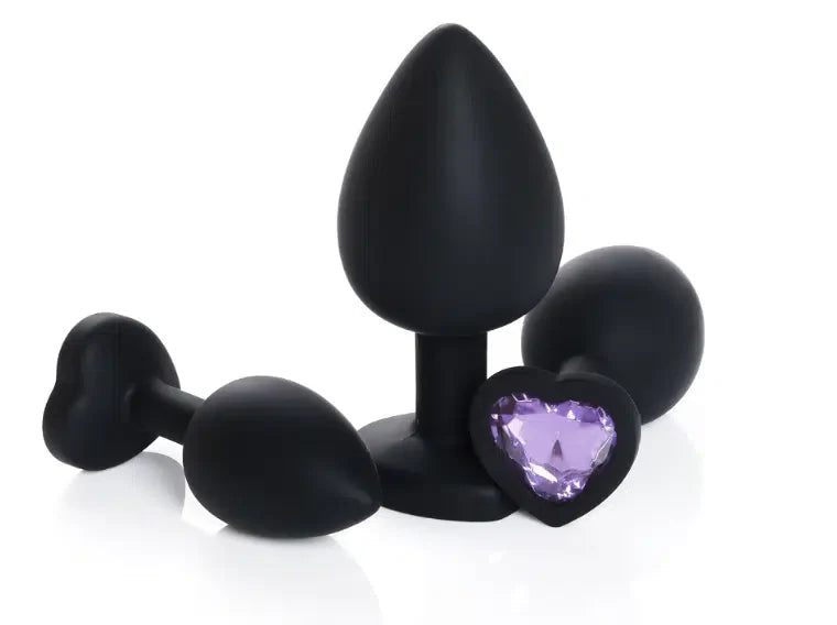 Heart Shaped Butt Plugs (Anal plugs)