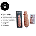 5 Inch One Hole Sleeve Brown with Lubricant